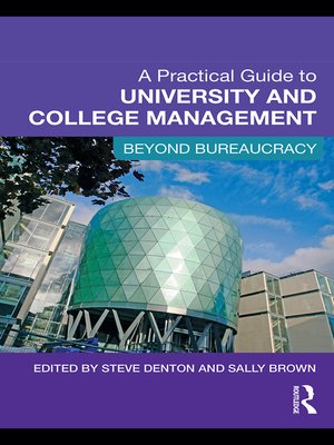 cover image of A Practical Guide to University and College Management